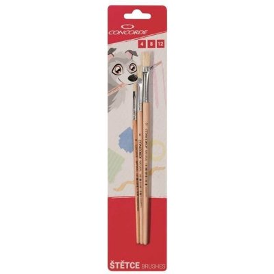 CONCORDE Natural ploché - balení 3 ks – Zboží Mobilmania