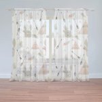 Sablio Záclony Zajíci u stanu: 2ks 150x250cm – Zboží Mobilmania