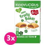 Kiddylicious Koláčky s jablečnou náplní 6 x 22 g – Zboží Dáma