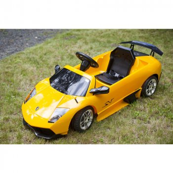 Buddy Toys elektrické autíčko Lamborghini Murcielago žlutá