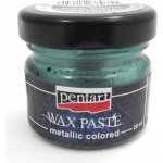 pentart Vosková pasta metalická tyrkysová 20ml – Sleviste.cz