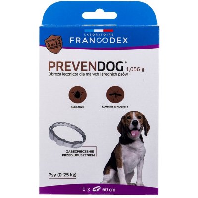 Francodex PrevenDog obojek proti klíšťatům 60 cm