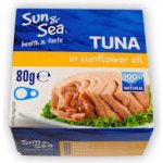 Sun & Sea Tuňák ve slunečnicovém oleji 80 g – Zboží Dáma