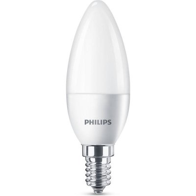 Philips svíčka, 5,5W, E14, studená bílá – Hledejceny.cz