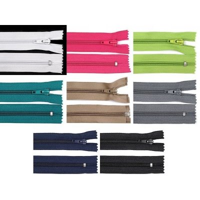Spirálový Zip POL - Šíře 5 mm, Délka 18 cm - - 310 šedobéžová – Zboží Mobilmania