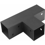 Domax spojka trámová GPT100, 102x206x306x2,0, černá DMX96076102 – Zboží Mobilmania