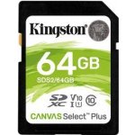 Kingston SDXC UHS-I U1 64 GB SDS2/64GB – Sleviste.cz
