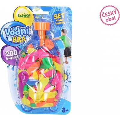Alltoys Vodní bomby 200 ks s nástavcem – Sleviste.cz