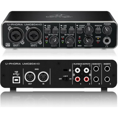 Behringer UMC 204HD – Zbozi.Blesk.cz