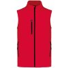Pánská vesta Kariban softshellová vesta Bodywarm červená