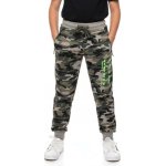 Kugo chlapecké maskáčové tepláky světlý maskáč – Sleviste.cz