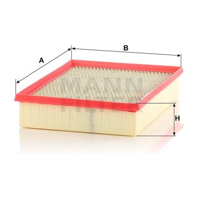 MANN FILTER Vzduchový filtr C 33 017 – Hledejceny.cz