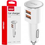 Nabíječka do auta 2x USB-A 3.4A 12/24V AMiO-03888 – Sleviste.cz