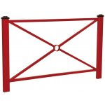 Procity Zábradlí Pagode 1580 mm vínová RAL3004