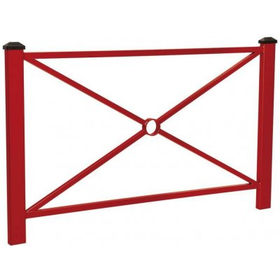 Procity Zábradlí Pagode 1580 mm vínová RAL3004 – Hledejceny.cz