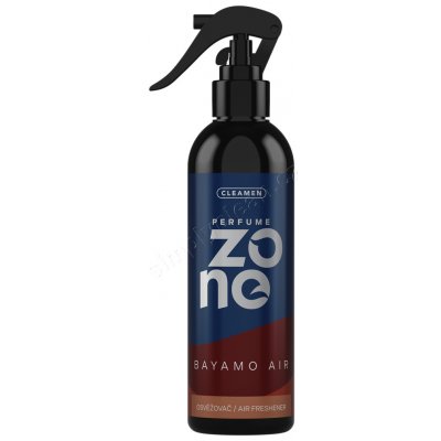 CLEAMEN PERFUME ZONE Bayamo air osvěžovač, neutralizátor pachů 75 ml – Hledejceny.cz