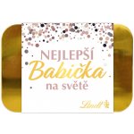 Lindt Lindor Zlatá plechovka pralinek Nejlepší Babička na světě 200 g – Sleviste.cz