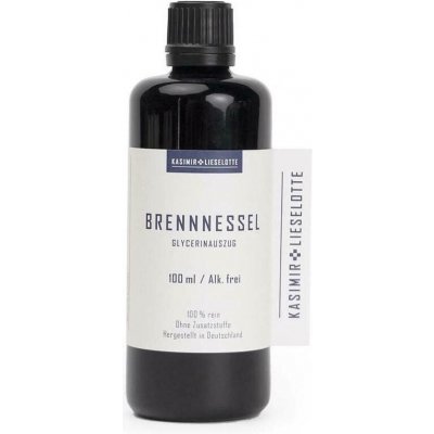 Kasimir + Lieselotte Kopřivová tinktura bez alkoholu 100 ml, bio vegan – Hledejceny.cz