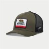 Kšíltovka Alpinestars Cali 2.0 Trucker Military Green/Black