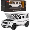 Sběratelský model Rastar kovové autíčko Mercedes AMG G63 bílé 1:32