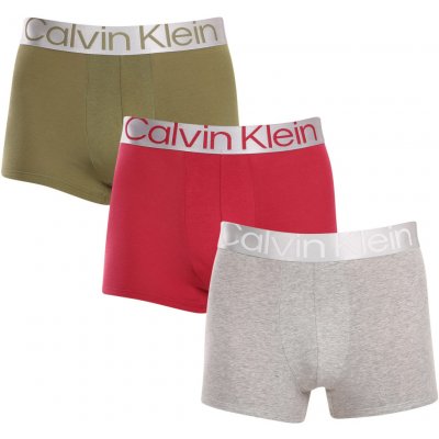 Calvin Klein 3 PACK pánské boxerky NB3130A-GHM – Hledejceny.cz