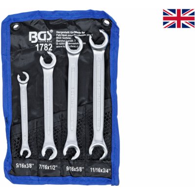 BGS 1782 Sada klíčů na převlečné matice, palcové 4ks – Hledejceny.cz