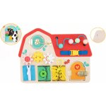 Tooky Toys Activity Board Domeček 8v1 – Zboží Mobilmania