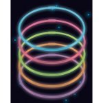 Amscan Svítící náhrdelník, MIX BAREV, 56 cm, 10 ks – Zboží Dáma