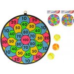 Terč na suchý zip 31 cm + 3 ks míčky - mix variant či barev – Hledejceny.cz