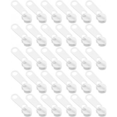 30 kusů náhradních zipů pro plastové jezdce – Zboží Dáma