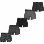 Lee Cooper Printed Boxer Shorts Mens 5 Pack – Zboží Mobilmania