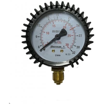 Sherman Manometr Argon/CO2 32l/min G1/4 TSGNWP3214CO2 – Zboží Mobilmania