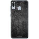 Pouzdro iSaprio - Black Wood 13 - Samsung Galaxy A20