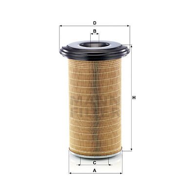 Vzduchový filtr MANN-FILTER C 24 650/7 – Hledejceny.cz