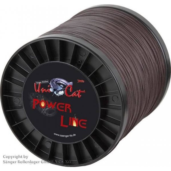 Rybářské lanko UniCat Power Line Brown 1m 0,60mm 84kg