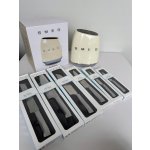 Smeg blok s noži 6 ks krémová KBSF02CR – Zboží Dáma