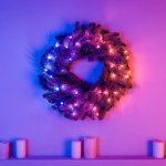 Twinkly Twinkly GD20P4425P00 LED RGB Stmívatelný vánoční věnec 50xLED pr. 60 cm Wi-Fi TW0059 – Hledejceny.cz