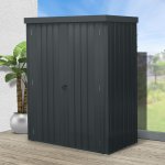 BestBerg ZS-25A 1,1 m² 86 x 147 x 134 cm antracit – Zboží Dáma