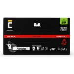 Cerva Rail Jednorázové vinylové pudrované 100 ks – Zboží Mobilmania