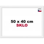 BFHM Plastový rám 50x40 cm bílý 4393 – Zboží Dáma