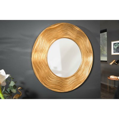 Bighome CIRCLE 100 cm dřevo paulovnie zlaté – Hledejceny.cz