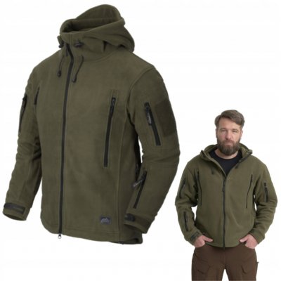 Bunda Helikon-Tex Patriot Heavy fleece zelená – Sleviste.cz