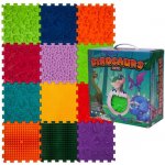 Ortek Puzzle Dinosauři Masážní ortopedická podložka 12 modulů – Zboží Dáma