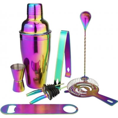 APT AG139E Barmanský set 8-dílný - duhový – Zboží Dáma