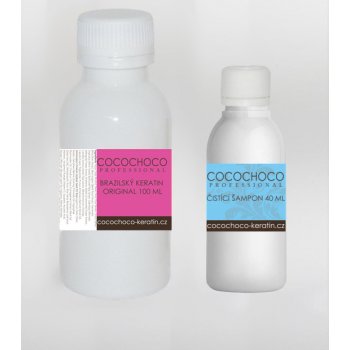 Cocochoco Original Brazilský keratin 100 ml + čistící šampon 40 ml dárková sada