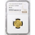 Mincovna Kremnica Zlatá mince Svatováclavský 1 Dukát 1923 NGC MS 63 3,49 g – Hledejceny.cz