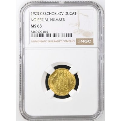 Mincovna Kremnica Zlatá mince Svatováclavský 1 Dukát 1923 NGC MS 63 3,49 g – Hledejceny.cz