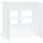 Vidaxl stojan kompozitní dřevo bílý 81 x 36 x 73 cm – Zboží Dáma