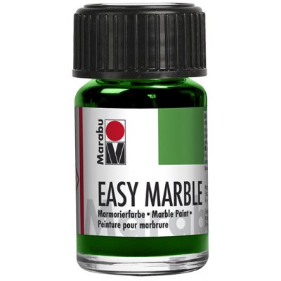Marabu Mramorovací barva Easy Marble 15 ml 62 zelená světlá – Sleviste.cz