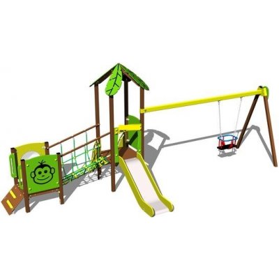 Playground System DĚTSKÉ HŘIŠTĚ Happy ape 253